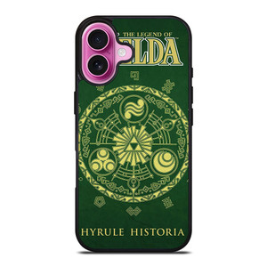 THE LEGEND OF ZELDA HYRULE HISTORIA iPhone 16 Plus Case THE LEGEND OF ZELDA HYRULE HISTORIA iPhone 16 Plus Case
