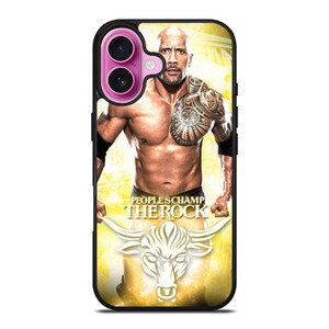 THE ROCK WWE CHAMPIONS iPhone 16 Plus Case THE ROCK WWE CHAMPIONS iPhone 16 Plus Case