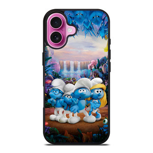 THE SMURF FAMILY iPhone 16 Plus Case THE SMURF FAMILY iPhone 16 Plus Case