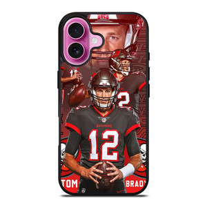TOM BRADY TAMPA BAY BUCCANEERS 2 iPhone 16 Plus Case TOM BRADY TAMPA BAY BUCCANEERS 2 iPhone 16 Plus Case