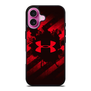 UNDER ARMOUR LOGO RED iPhone 16 Plus Case