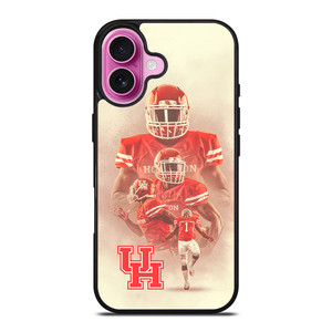UNIVERSITY OF HOUSTON COUGARS ICON iPhone 16 Plus Case UNIVERSITY OF HOUSTON COUGARS ICON iPhone 16 Plus Case