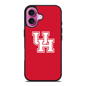 UNIVERSITY OF HOUSTON COUGARS LOGO iPhone 16 Plus Case UNIVERSITY OF HOUSTON COUGARS LOGO iPhone 16 Plus Case