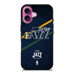 UTAH JAZZ LOGO 2 iPhone 16 Plus Case UTAH JAZZ LOGO 2 iPhone 16 Plus Case