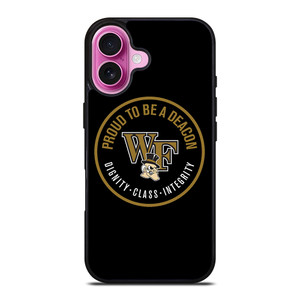 WAKE FOREST LOGO iPhone 16 Plus Case WAKE FOREST LOGO iPhone 16 Plus Case