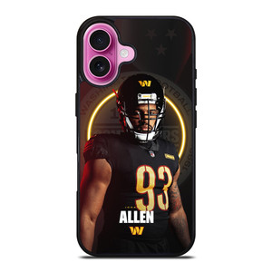 WASHINGTON COMMANDERS ALLEN iPhone 16 Plus Case WASHINGTON COMMANDERS ALLEN iPhone 16 Plus Case
