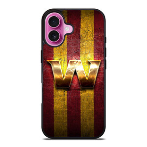 WASHINGTON COMMANDERS LOGO iPhone 16 Plus Case
