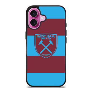 WEST HAM UNITED LOGO iPhone 16 Plus Case