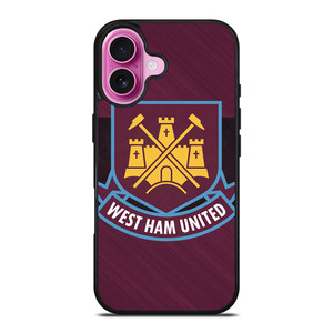 WEST HAM UNITED SYMBOL iPhone 16 Plus Case WEST HAM UNITED SYMBOL iPhone 16 Plus Case
