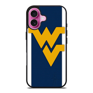 WEST VIRGINIA UNIVERSITY LOGO iPhone 16 Plus Case