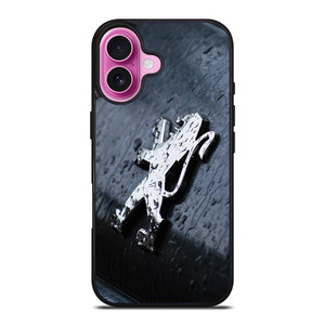 WET PEUGEOT LOGO iPhone 16 Plus Case