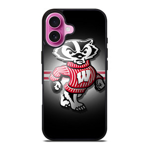 WISCONSIN BADGERS 3 iPhone 16 Plus Case