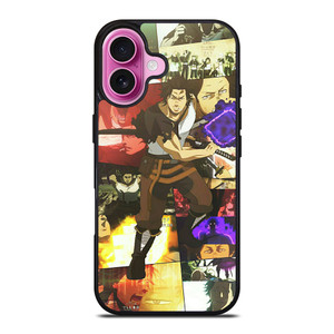 YAMI BLACK CLOVER COLLAGE 3 iPhone 16 Plus Case
