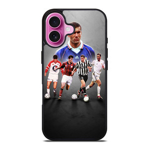 ZINEDINE ZIDANE FOOTBALL LEGEND iPhone 16 Plus Case