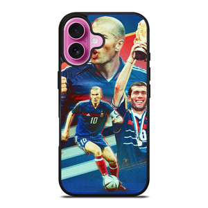 ZINEDINE ZIDANE LEGEND FOOTBALL iPhone 16 Plus Case