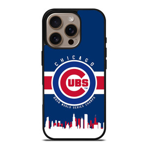 CHICAGO CUBS LOGO 3 iPhone 16 Pro Case CHICAGO CUBS LOGO 3 iPhone 16 Pro Case