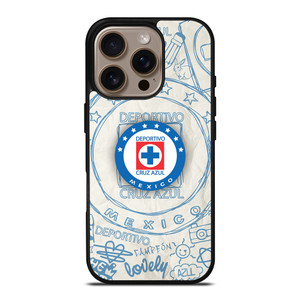 CRUZ AZUL DEPORTIVO ART iPhone 16 Pro Case CRUZ AZUL DEPORTIVO ART iPhone 16 Pro Case