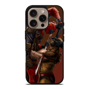 DEADPOOL VS WOLVERINE iPhone 16 Pro Case DEADPOOL VS WOLVERINE iPhone 16 Pro Case