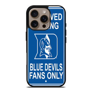 DUKE BLUE DEVILS PARKING SIGNS iPhone 16 Pro Case