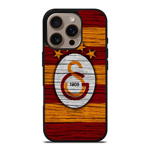 GALATASARAY FC LOGO WOODEN iPhone 16 Pro Case