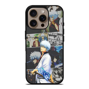 GINTAMA SAKATA GINTOKI COLLAGE iPhone 16 Pro Case GINTAMA SAKATA GINTOKI COLLAGE iPhone 16 Pro Case