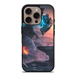 GODZILLA VS KONG ART iPhone 16 Pro Case GODZILLA VS KONG ART iPhone 16 Pro Case