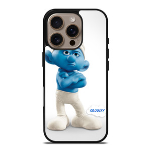 GROUCHY THE SMURF iPhone 16 Pro Case
