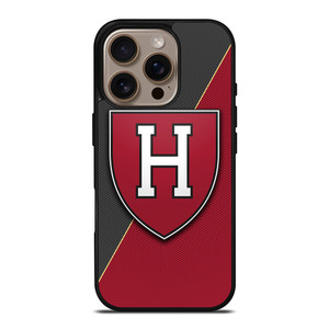 HARVARD CRIMSON FOOTBALL LOGO iPhone 16 Pro Case