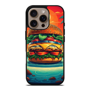 JIMMY BUFFETT BURGER iPhone 16 Pro Case JIMMY BUFFETT BURGER iPhone 16 Pro Case
