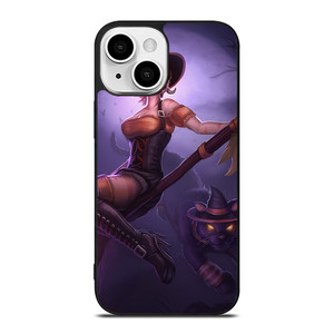 WITCH AND HALLOWEEN MOON iPhone 13 Mini Case WITCH AND HALLOWEEN MOON iPhone 13 Mini Case