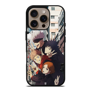 JUJUTSU KAISEN MAIN CHARACTERS iPhone 16 Pro Case JUJUTSU KAISEN MAIN CHARACTERS iPhone 16 Pro Case