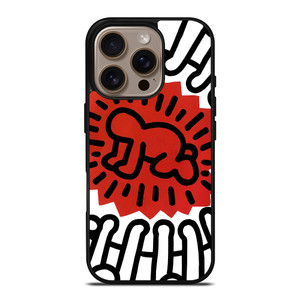 KEITH HARING 3 iPhone 16 Pro Case