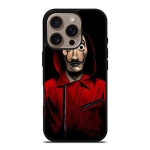 LA CASA DE PAPEL MONEY HEIST MASK iPhone 16 Pro Case LA CASA DE PAPEL MONEY HEIST MASK iPhone 16 Pro Case