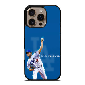LA DODGERS CLAYTON KERSHAW iPhone 16 Pro Case LA DODGERS CLAYTON KERSHAW iPhone 16 Pro Case