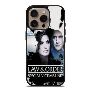 LAW AND ORDER SERIES iPhone 16 Pro Case LAW AND ORDER SERIES iPhone 16 Pro Case