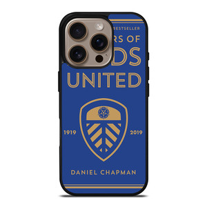 LEEDS UNITED FC POSTER iPhone 16 Pro Case LEEDS UNITED FC POSTER iPhone 16 Pro Case