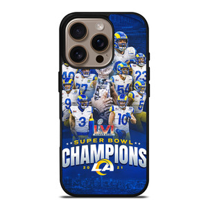 LOS ANGELES RAMS CHAMPIONS iPhone 16 Pro Case