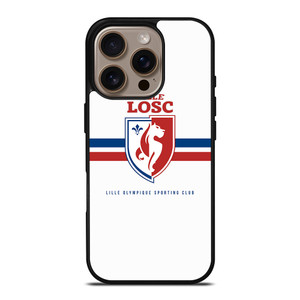LOSC LILLE FOOTBALL CLUB iPhone 16 Pro Case LOSC LILLE FOOTBALL CLUB iPhone 16 Pro Case
