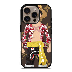 LUFFY ONE PIECE HYPEBEAST iPhone 16 Pro Case LUFFY ONE PIECE HYPEBEAST iPhone 16 Pro Case