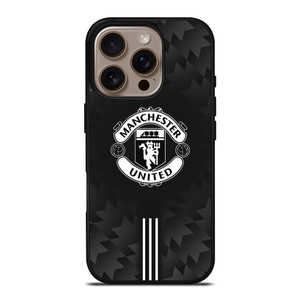 MANCHESTER UNITED BLACK iPhone 16 Pro Case MANCHESTER UNITED BLACK iPhone 16 Pro Case