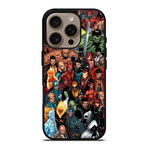 MARVEL COMICS CHARACTERS iPhone 16 Pro Case