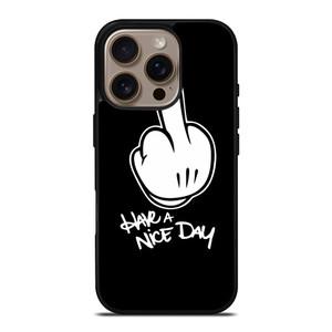 MICKEY MOUSE MIDDLE FINGER iPhone 16 Pro Case MICKEY MOUSE MIDDLE FINGER iPhone 16 Pro Case