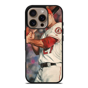 MIKE TROUT ANGELS ART iPhone 16 Pro Case