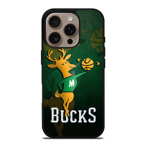 MILWAUKEE BUCKS ICON iPhone 16 Pro Case MILWAUKEE BUCKS ICON iPhone 16 Pro Case