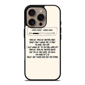 MORGAN WALLEN LYRIC iPhone 16 Pro Case MORGAN WALLEN LYRIC iPhone 16 Pro Case