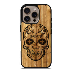 NEW ORLEANS SAINTS SKULL 3 iPhone 16 Pro Case