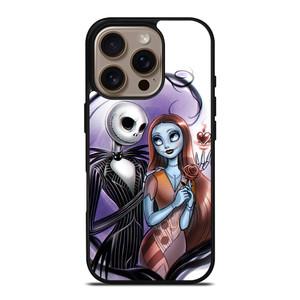 NIGHTMARE BEFORE CHRISTMAS JACK AND SALLY iPhone 16 Pro Case NIGHTMARE BEFORE CHRISTMAS JACK AND SALLY iPhone 16 Pro Case