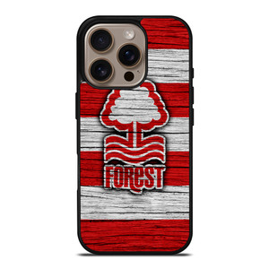 NOTTINGHAM FOREST LOGO WOODEN iPhone 16 Pro Case NOTTINGHAM FOREST LOGO WOODEN iPhone 16 Pro Case