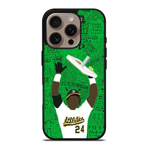 OAKLAND ATHLETICS RICKEY HENDERSON iPhone 16 Pro Case