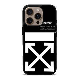 OFF WHITE iPhone 16 Pro Case